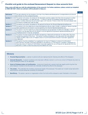 Fillable Online Nationwide Co Checklist And Guide To The Enclosed