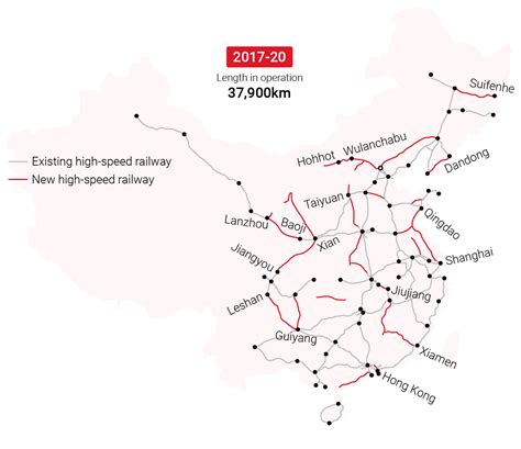 How China built the world’s largest high-speed rail network – a visual ...