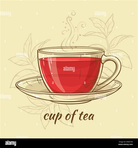 Cup Of Tea Stock Vector Images Alamy