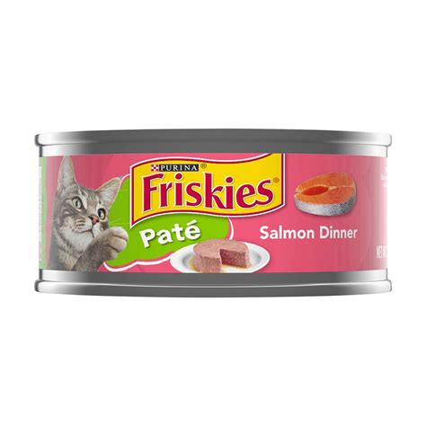 Purina Friskies Classic Pate Salmon Adult Wet Cat Food Cat Food Pet