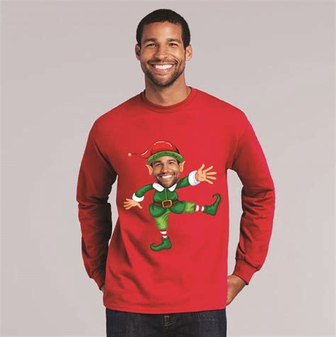 Personalised Elf Christmas Sweatshirt By Forever After