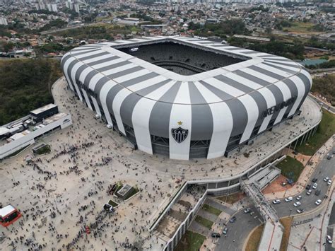 Drone faz vídeo exclusivo da torcida do Galo na Arena MRV