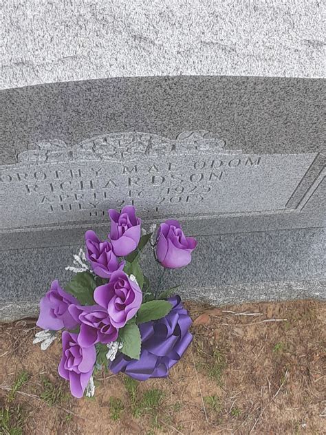 Dorothy Mae Odom Richardson 1925 2015 Mémorial Find a Grave