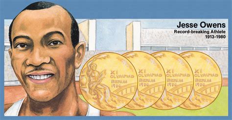 Jesse Owens 1936 Olympics Gold Medals