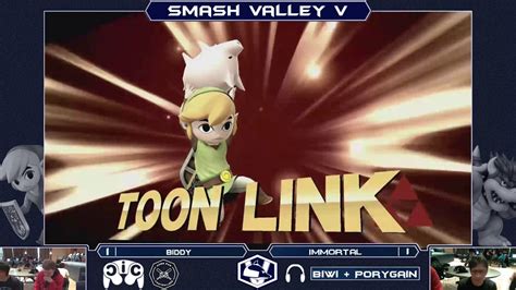 Smash Valley V Wii U Singles Biddy Toon Link Vs Immortal Bowser