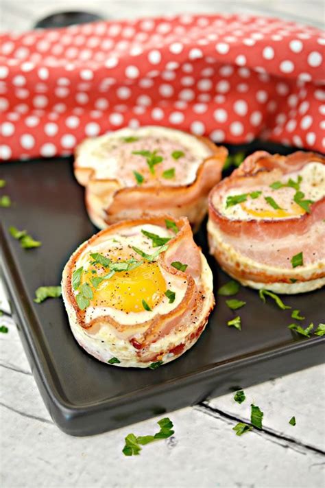 Keto Bacon And Egg Cups Low Carb Egg Wrap Muffins With Sausage Keto