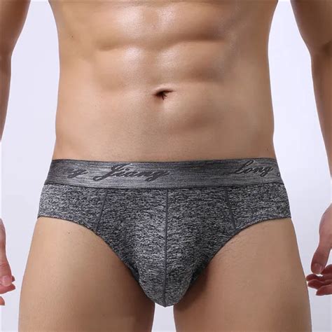 Buy Hot Designed Low Waist Sexy Men Underwear Briefs