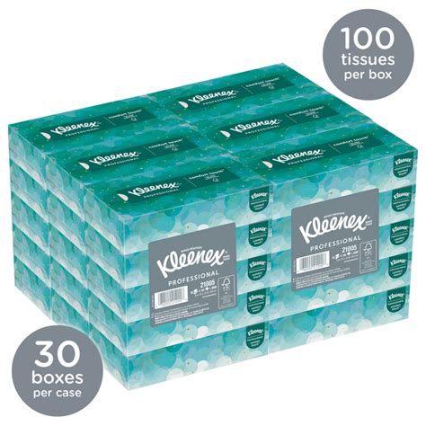 Kleenex Professional Facial Tissue For Business Flat Tissue