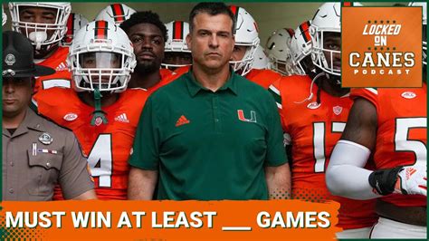 Minimum Miami Hurricanes Win Total For This Season Canes Nil Still