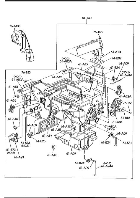 K Actuator Heater Unit Mazda Yoshiparts