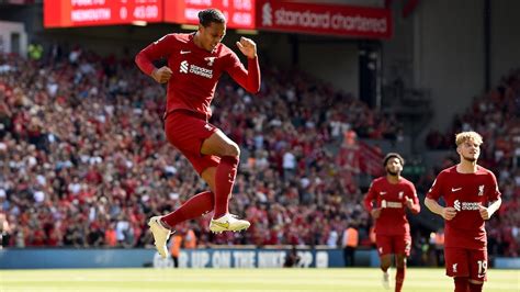 Liverpool Thrashes Bournemouth 9 0 At Anfield To Equal The Biggest Victory In Premier League