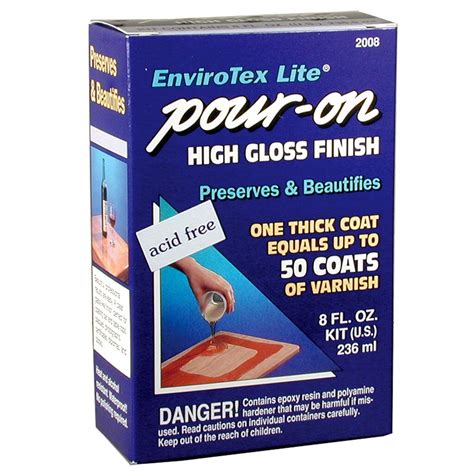 Envirotex Lite® Pour On High Gloss Finish