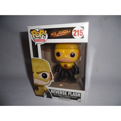 Figurine Pop Tv The Flash Reverse Flash N° 215 Funko