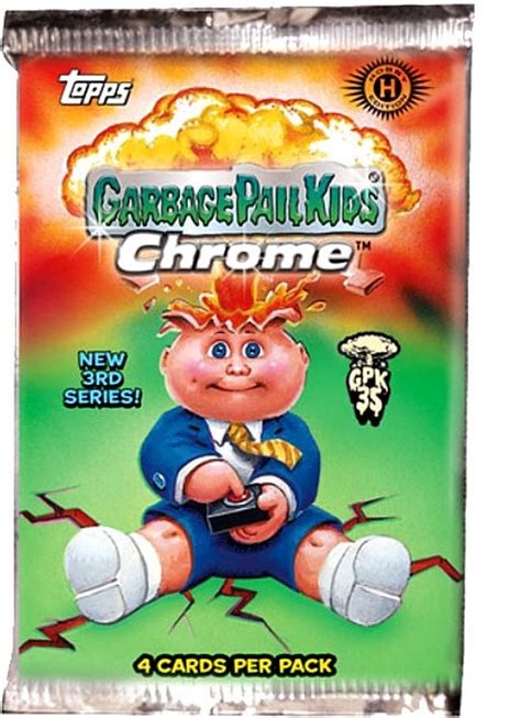 Garbage Pail Kids Topps 2020 Chrome New 3rd Series Trading Card Hobby