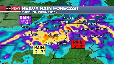 Severe Storms May Lead To Flooding From Plains To Midwest 105 Kjamz