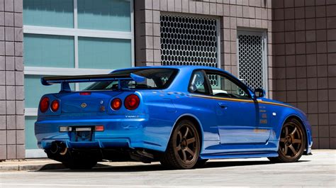 This Nissan Skyline R34 GT R V SPEC II Driven By Paul Walker Just Sold