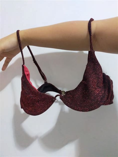 Sparkle Red Bikini Women S Fashion Swimwear Bikinis Swimsuits On