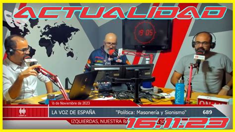 REPASO POR LA ACTUALIDAD 16 11 2023 Hermanos Barea TV