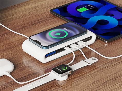 4 In 1 Wireless Charging Station Stacksocial