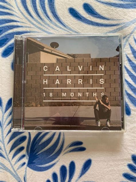 Calvin Harris 18 Months Album Cover