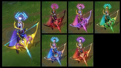 Cosmic Queen Ashe League Of Legends Lol Champion Skin On Mobafire