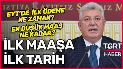 EYTde En Düşük Maaş Ne Kadar olacak İlk Maaş Ne Zaman Yatacak Ak