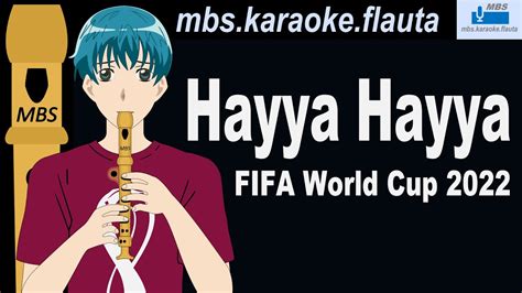 Hayya Hayya Better Together Fifa World Cup Flauta Dulce Cover By