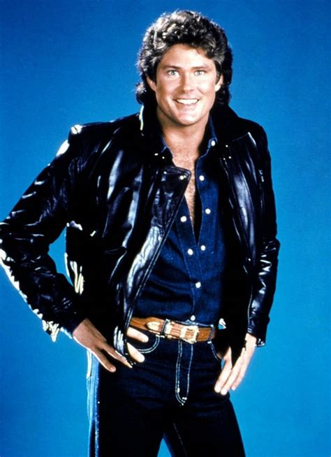 David Hasselhoff Knight Rider Tv Icon Knight