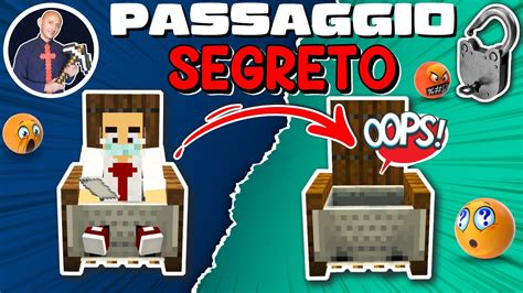 COME FARE UN PASSAGGIO SEGRETO SU MINECRAFT PS4 SWITCH XBOX PE JAVA