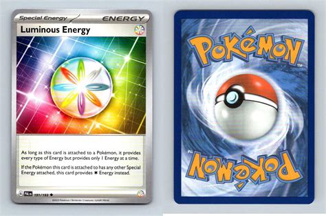 Luminous Energy 191 SV Paldea Evolved Uncommon Pokemon 2023 TCG Card