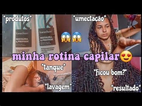 MINHA ROTINA CAPILAR COMPLETA da lavagem a finalização YouTube