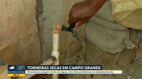 Moradores De Campo Grande Reclamam De Problemas No Abastecimento De