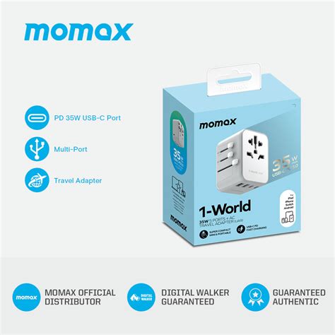 Momax 1 World 65W GaN AC Travel Adaptor UA8 Shop Momax Hk 40 OFF