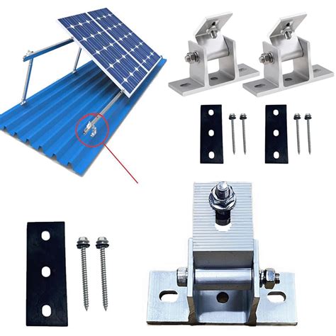 Soporte De Montaje De Panel Solar Fotovoltaico Ngulo Ajustable