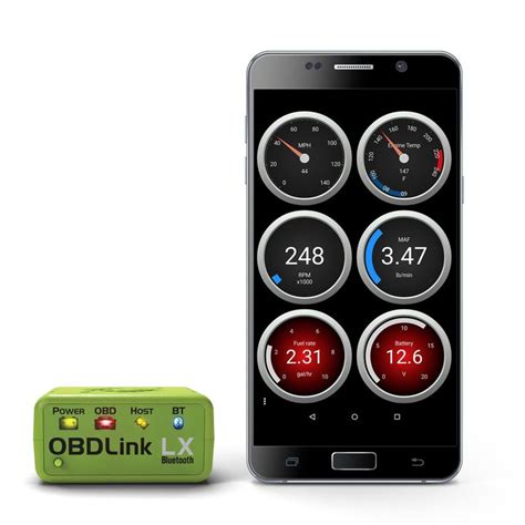 obdlink lx obd bluetooth scanner  android  windows app support