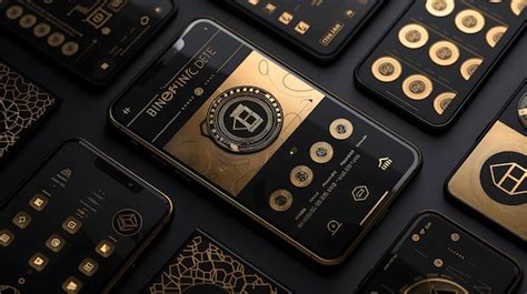 Premium Photo Binance Coin Cryptocurrency Exchange Mobile Layout With