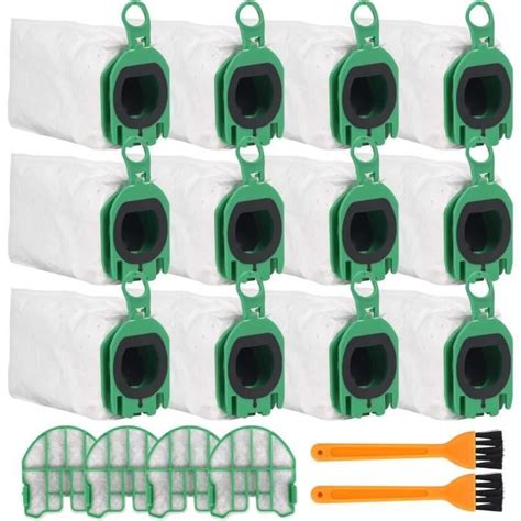 Lot De 12 Sacs D Aspirateur Pour Vorwerk VB100 Kit Sac Aspirateur En