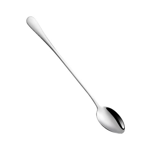 Long Handle Iced Tea Spoon Coffee Stirrers Ice Spoon Stainless Steel