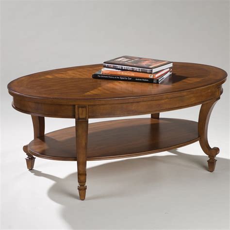 Reference About Farmhouse Oval Farmhouse Coffee Table