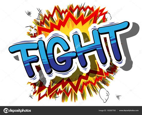 Fight Comic Book Word Stock Vector Image By ©noravector 163587760