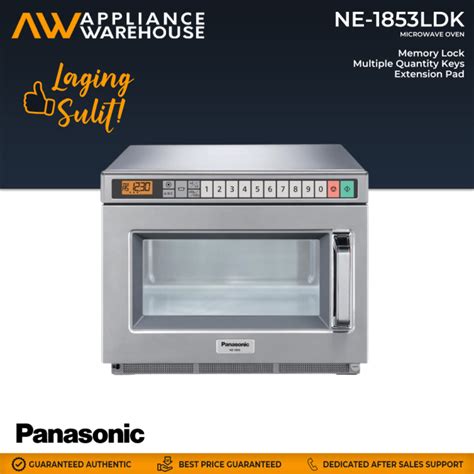 Panasonic NE 1853LDK 18L Commercial Microwave Oven Lazada PH