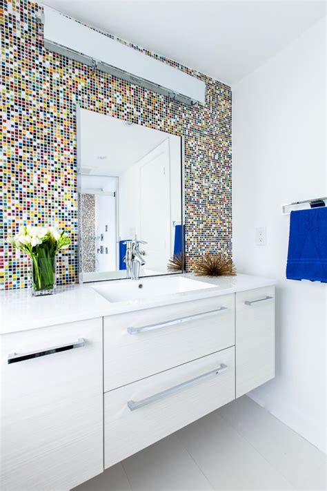 9 Bold Bathroom Tile Designs Hgtvs Decorating And Design Blog Hgtv