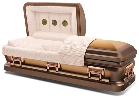 Batesville Davinci Bronze Half Couch Casket Solace Caskets