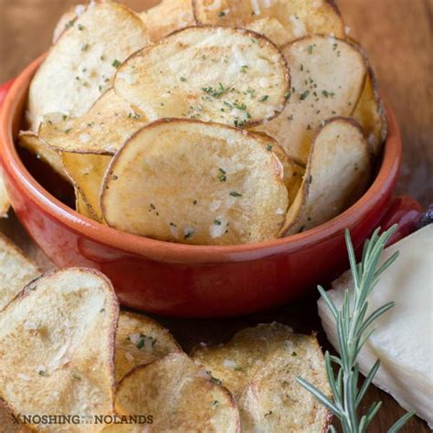 Parmesan Rosemary Potato Chips