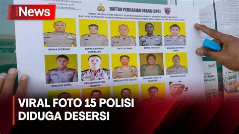 Viral Foto Polisi Diduga Desersi Terlibat Pidana Usai Dipecat Dari