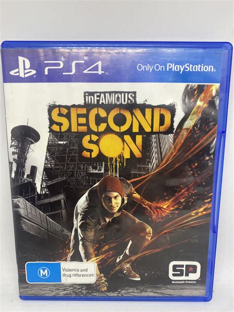 infamous  son ps playstation overrs gameola marketplace