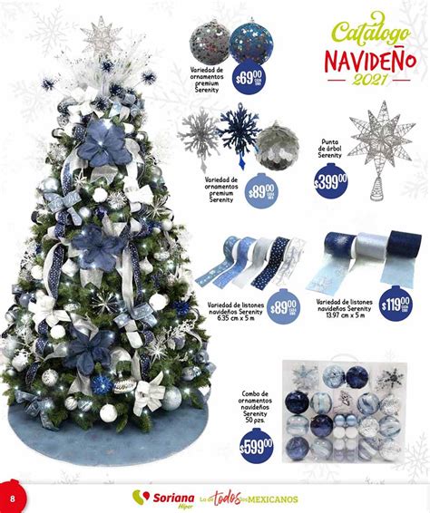 Folleto Soriana Ofertas Árboles de Navidad 2021