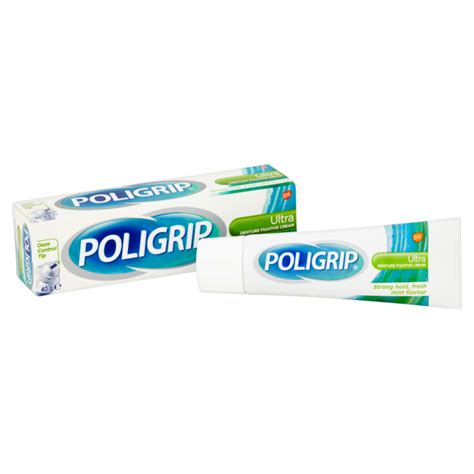 Poligrip Ultra Denture Fixative Cream G