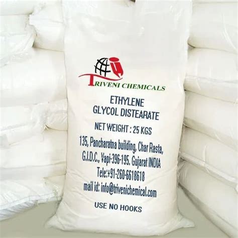 Ethylene Glycol Distearate, 25 at best price in Vapi | ID: 1217163188