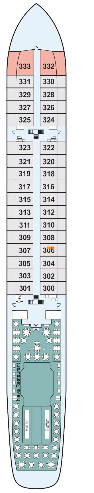 Viking Ingvar Middle Deck 2 Plan Cruisedeckplans